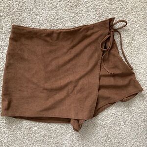Abercrombie suede skort